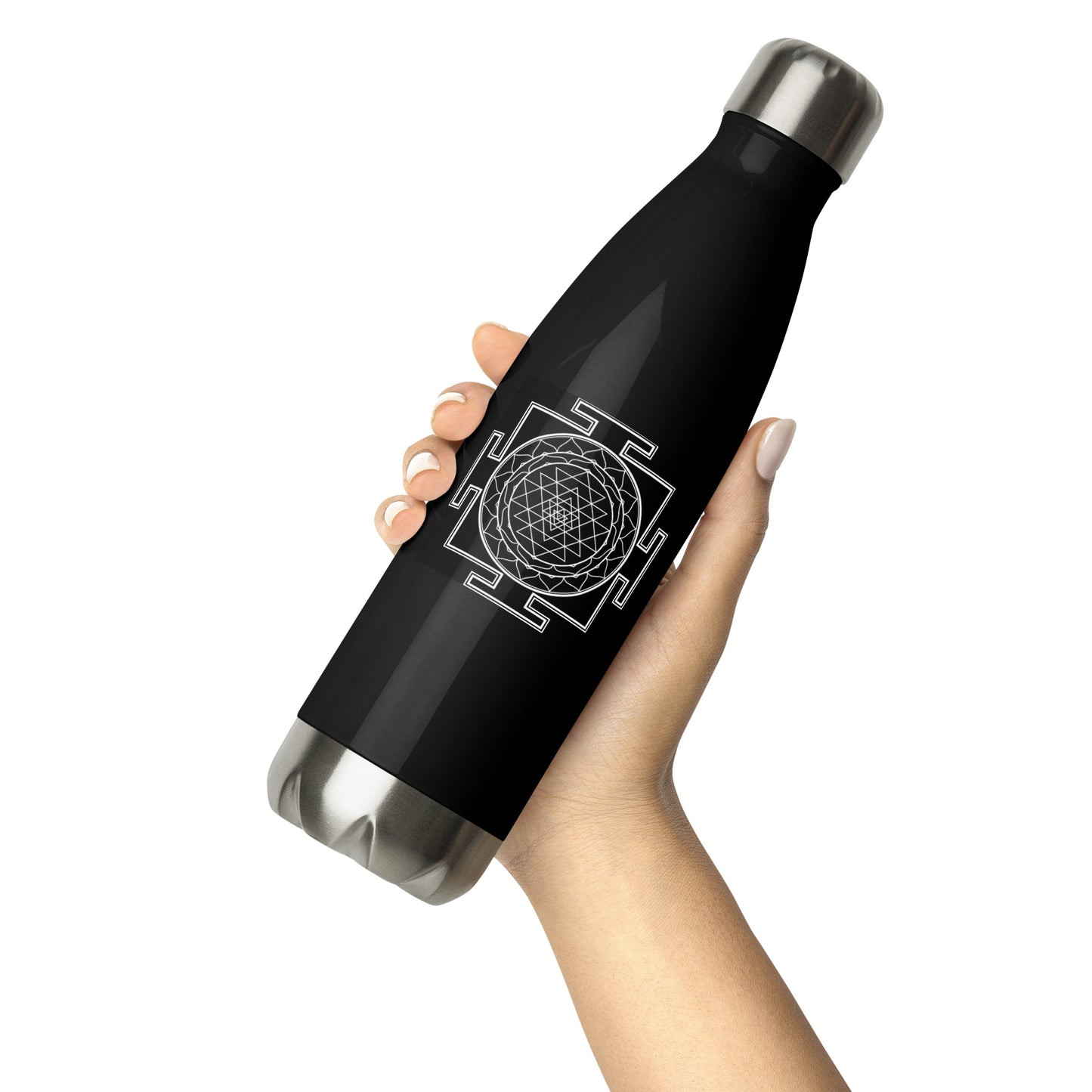 Sri Yantra Stainless steel water bottle